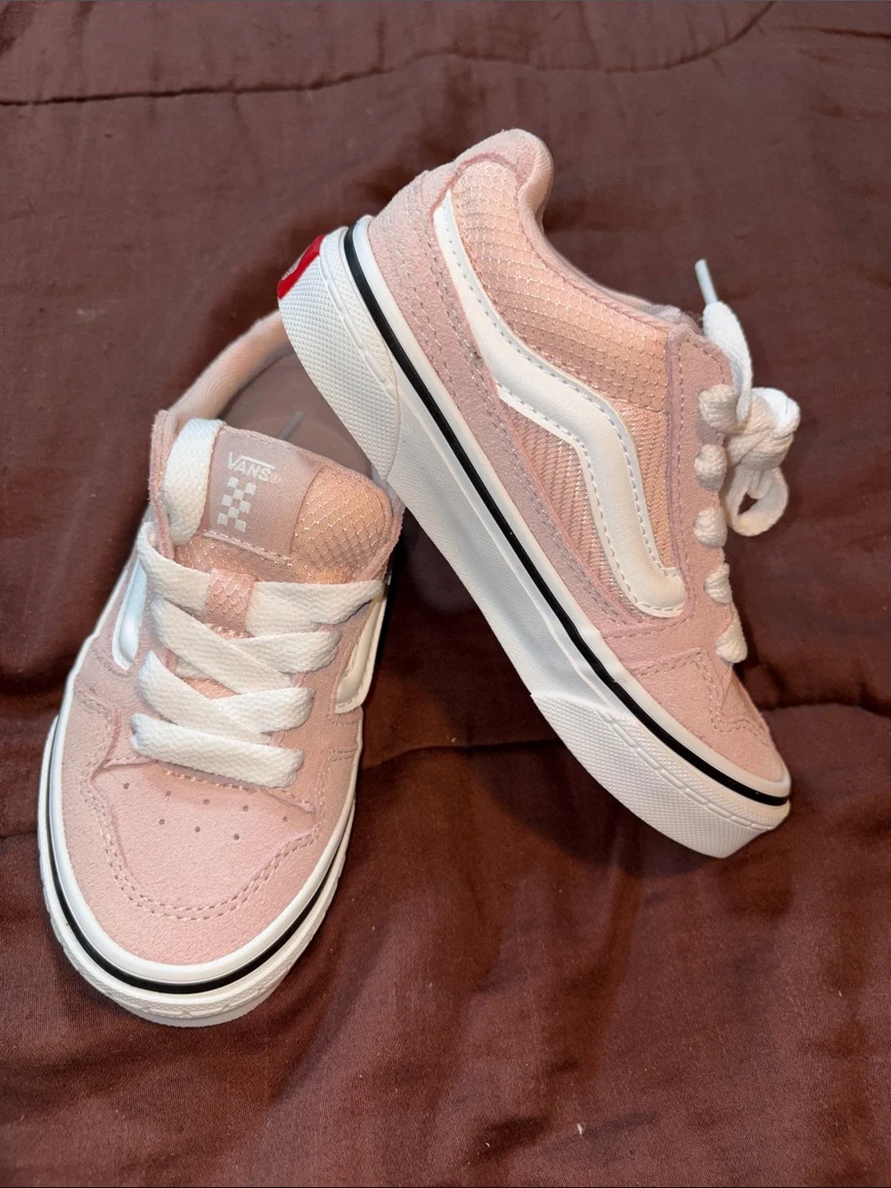 Vans light pink